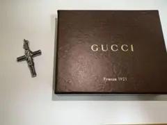 グッチ GUCCI バンブークロス ペンダントトップ SV925 正規品のサムネイル