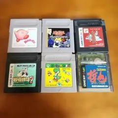 リ*ル様 ゲームボーイソフト6枚まとめ売り