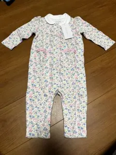 （新品未使用）ラルフローレン　花柄コットンロンパース