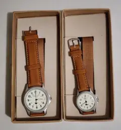 【未使用品】HAMILTON Khaki 9445B・9771B ペア腕時計
