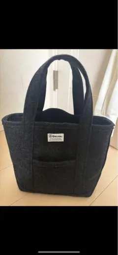 ORCIVAL グレー トートバッグ ウールフェルト