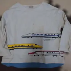 petit main 長袖カットソー 100cm 電車柄