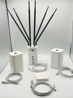 Apple AirMac 無線ルーター＆Time Capsule （４点セット）