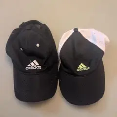 adidas キッズ キャップ 2点セット