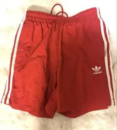adidas ショートパンツ 赤 XS アディダス ハーフパンツメンズレディース