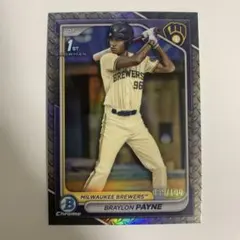 topps bowman BRAYLON PAYNE 059/100
