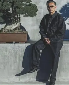 LEVI’S BEAMS デニムセットアップ　BLACK RINSE Gジャン