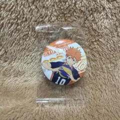 ハイキュー くら寿司 コラボ ビッくらポン 缶バッチ 烏野 日向翔陽