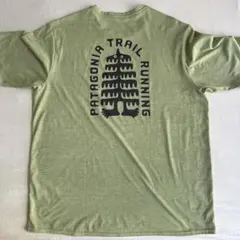 Patagonia Trail Running Tシャツ M ライトグリーン