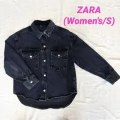 【ZARA】レディース オーバーサイズデニムジャケット(Sサイズ)