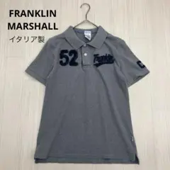 FRANKLIN MARSHALL 半袖 ポロシャツ ワッペン付き イタリア製