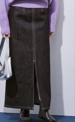 アダムエロペ デニムタイトスカート