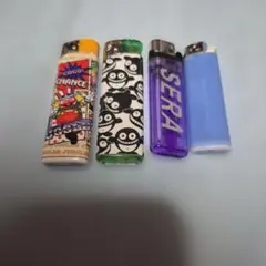 ライター 4個セット キャラクター柄