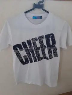 新品 ☽CHEER EXTREME☽ Tシャツ ペイズリー柄ロゴ サイズS