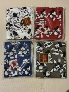 ミッキーマウス タオル 4枚セット