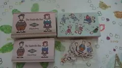レトロ サンリオ メモ シール ぽこぽん日記 ボードビルデュオのサムネイル