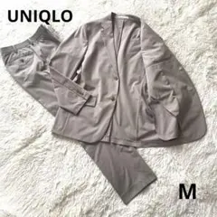 2024年モデルユニクロ 感動セットアップ ジャケット袖長め / パンツ丈76