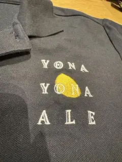 レア　YONA YONA ALE ポロシャツ ブラック Sサイズ