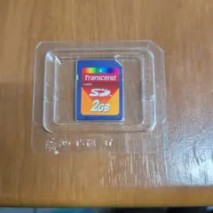 Transcend SDカード 2GB　動作未確認