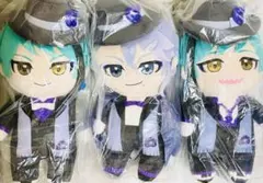 ツイステ ビッグぬいぐるみ アズール ジェイド フロイド オクタヴィネル セット