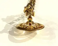 ヴィヴィアンウエストウッド オーブネックレス ゴールド【洗浄済・本体のみ】