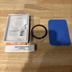 MOFT SNAP ON STAND & WALLET耐久強化ブルー