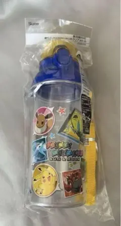新品 ポケットモンスター サンアンドムーン 水筒 クリアボトル