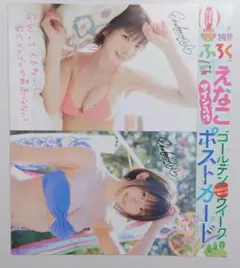 週刊少年チャンピオン　えなこ　ポストカード　１枚