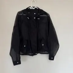 【美品】WEGO シアー パーカー ブラック Fのサムネイル