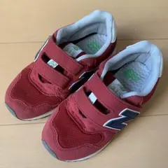 New Balance レッド スニーカー ベルクロ