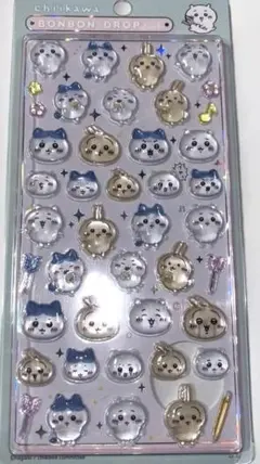 ボンボンドロップシール ちいかわ×ハチワレ×うさぎ②