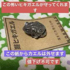 カエル　NORWORKS 入手困難で最後のカエル　縁起物　SALE 10月終了❣️