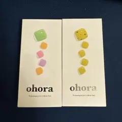 値下げ★ohora オホーラ★ネイルシール★ジェルネイル フットネイル★新品