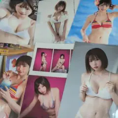 えなこ　桃月なしこ　榎原依那　本郷柚巴　ラミネート加工　80ページ　雑誌切り抜き