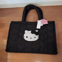 サンリオハウス ハローキティ ハートキルティングトートバッグ