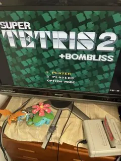 スーパーテトリス2 + ボンブリス スーパーファミコン 起動確認済み
