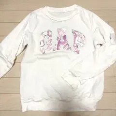 GAPキッズ 長袖Tシャツ ロンT 白 XXL 160 ジュニア