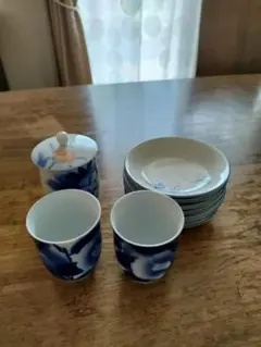 深川製磁　小皿　湯呑み　まとめ売り