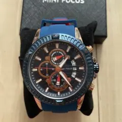 MINI FOCUS クロノグラフ 腕時計