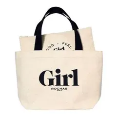 【GLOW 2021年10月付録】「ロシャスガール」サステナブルなトート&ポーチ