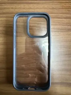 iPhone16プロ ハードケース クリア ブラックのサムネイル