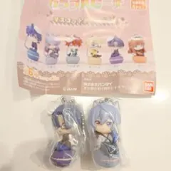 カラフルピーチ　マスコットチャーム　マカロン　どぬく　もふ　ガチャガチャ