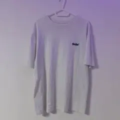 ホワイト Tシャツ シンプル ロゴ入り