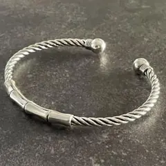 silver style メキシカンバングル　ヴィンテージ インディアン
