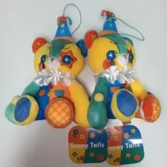 SunnyTailsマスコットぬいぐるみ タイトー限定　Teddy Clowny
