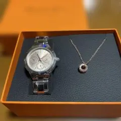 Montellier モンテリエール 腕時計＆ネックレス セット