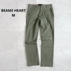 BEAMS HEART ビームス ハート　チノパン　カーキ　ストレートパンツ　Mのサムネイル
