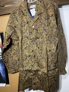 未使用】エトロ パジャマ ルームウェア 長袖 コットン ペイズリー柄