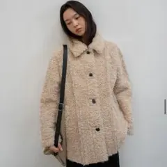 【web完売商品です】THE TOÉ Trafalgar Boa Coat (m Trafalgar Boa Coat THE TOÉ M - メルカリ