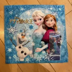 ディズニープリンセス　アナと雪の女王　ハンカチ　しおり